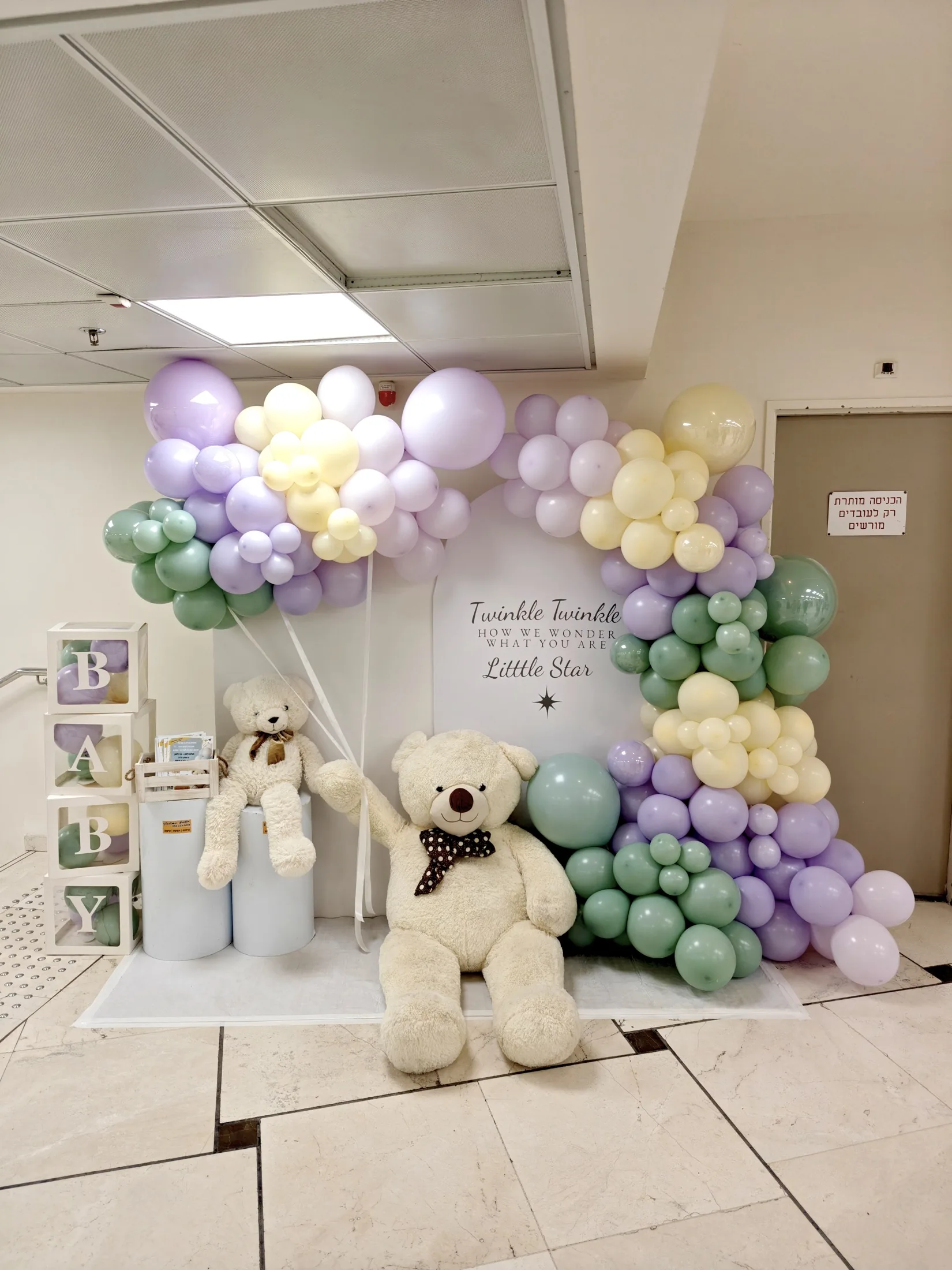 עיצוב בלונים לעסקים - d-22 | Argaman Events - עיצוב בלונים לאירוע (d-22)